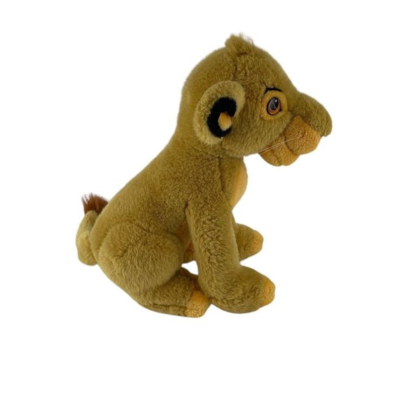 Vintage Disney Parks Simba Cub Lion King Plush 13" Stuffed Toy Sitting RARE - Picture 2 of 8